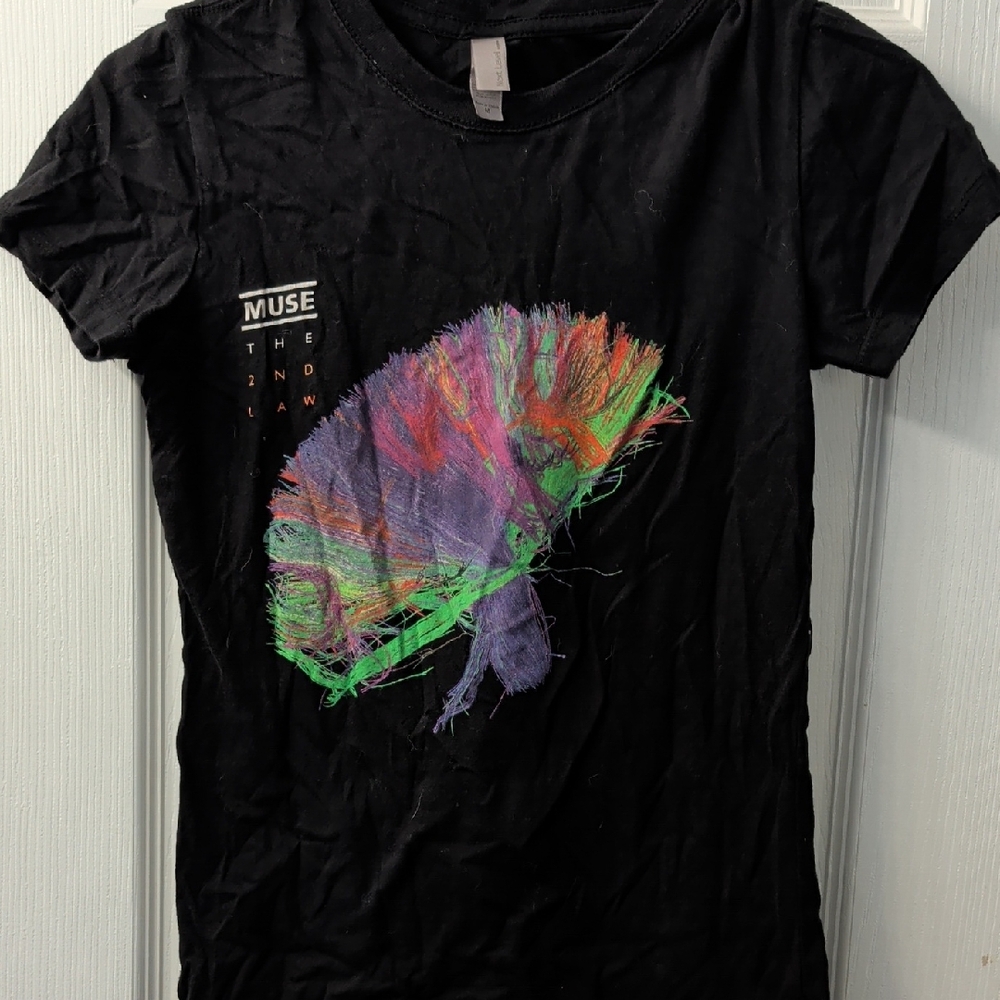 Next Level MUSE TOUR Apparel Black T-Shirt
